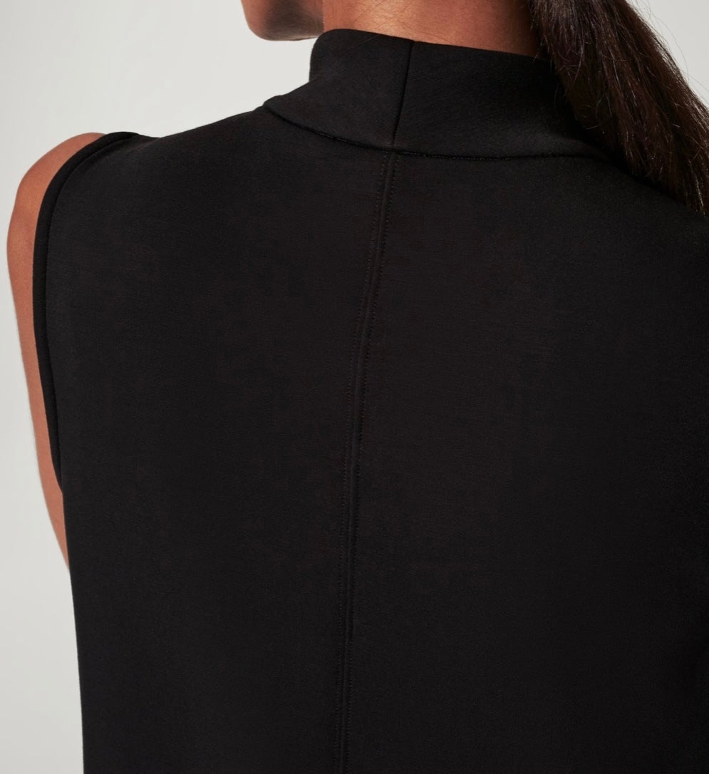Spanx Airessentials Mock Neck Dress-Black – Hand In Pocket
