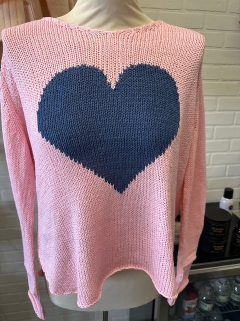 Wooden ships heart sweater outlet